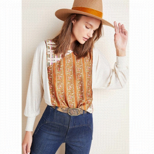 NWT-ANTHROPOLOGIE Sammi Sequined Top